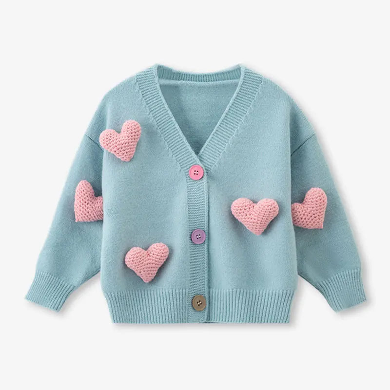 Mini Fashion™ - Trendy og komfortabel - Jakke med hjerter