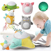Thumbnail for StarPlush – Myk og beroligende – kosedyr med nattlampe-projektor
