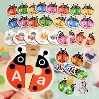 Thumbnail for Wooden Letter Matching Game – Læring og lek – Alfabetpuslespill