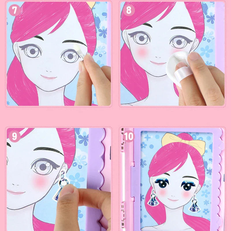 Glam Draw - Fantasi & moro – sminkesett