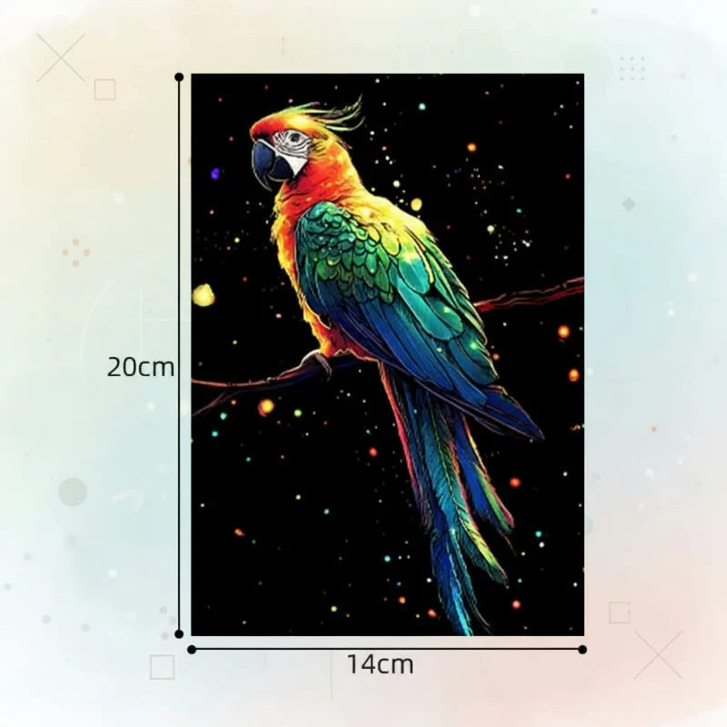 GlowArt – Glow-in-the-dark – Skrapeloddssett