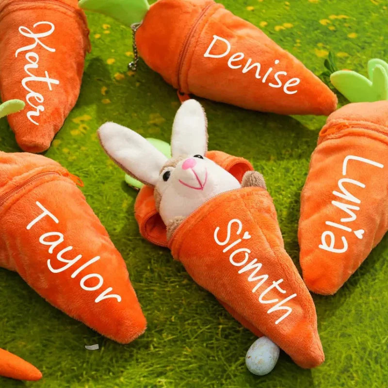 Personalized Bunny – Den perfekte påskegaven – Plysjkanin med navn