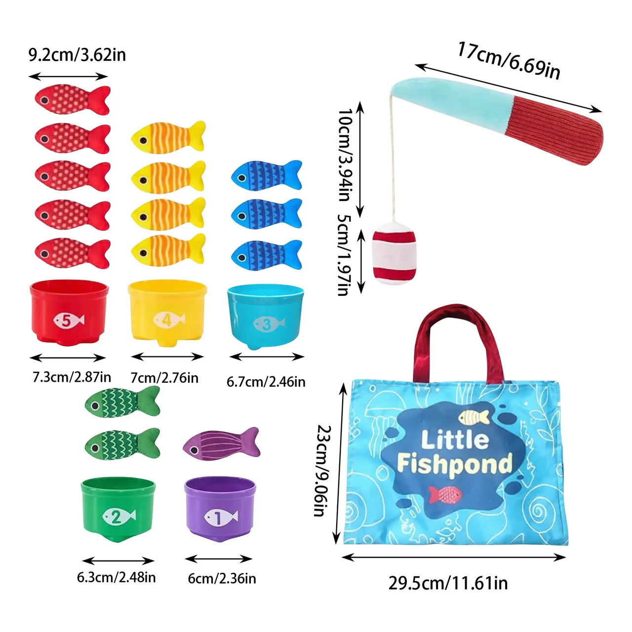 Magnetic Fishing Game™ -  Fang alle - Magnetisk fiskespill