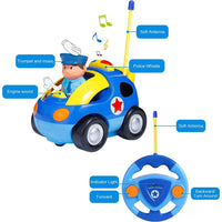 Thumbnail for Police Toy Car™ - Politilekebil - Fjernstyrt bil