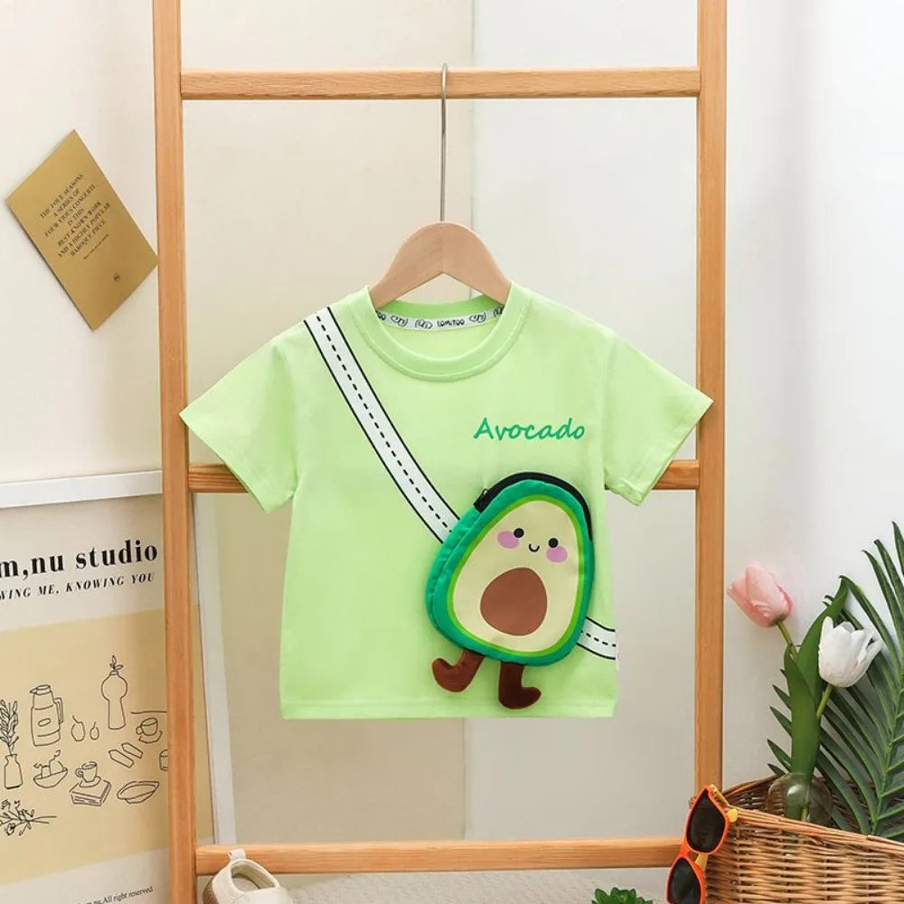 Mini Fashion™ - Tøff t-skjorte - Fruktig moro