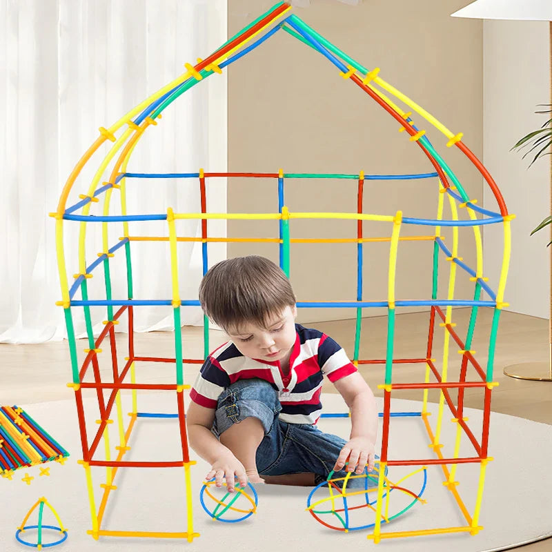 BuildPlay – Fantasi og ferdigheter – Konstruksjonsrør med koblinger