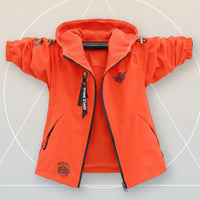 Thumbnail for Reversible Kids Jacket – Vanntett og vindtett – Lett jakke