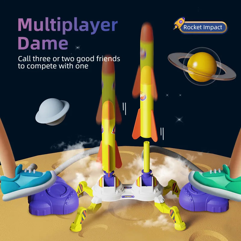 Air Rocket - Hopp og skyte - Rakettleker