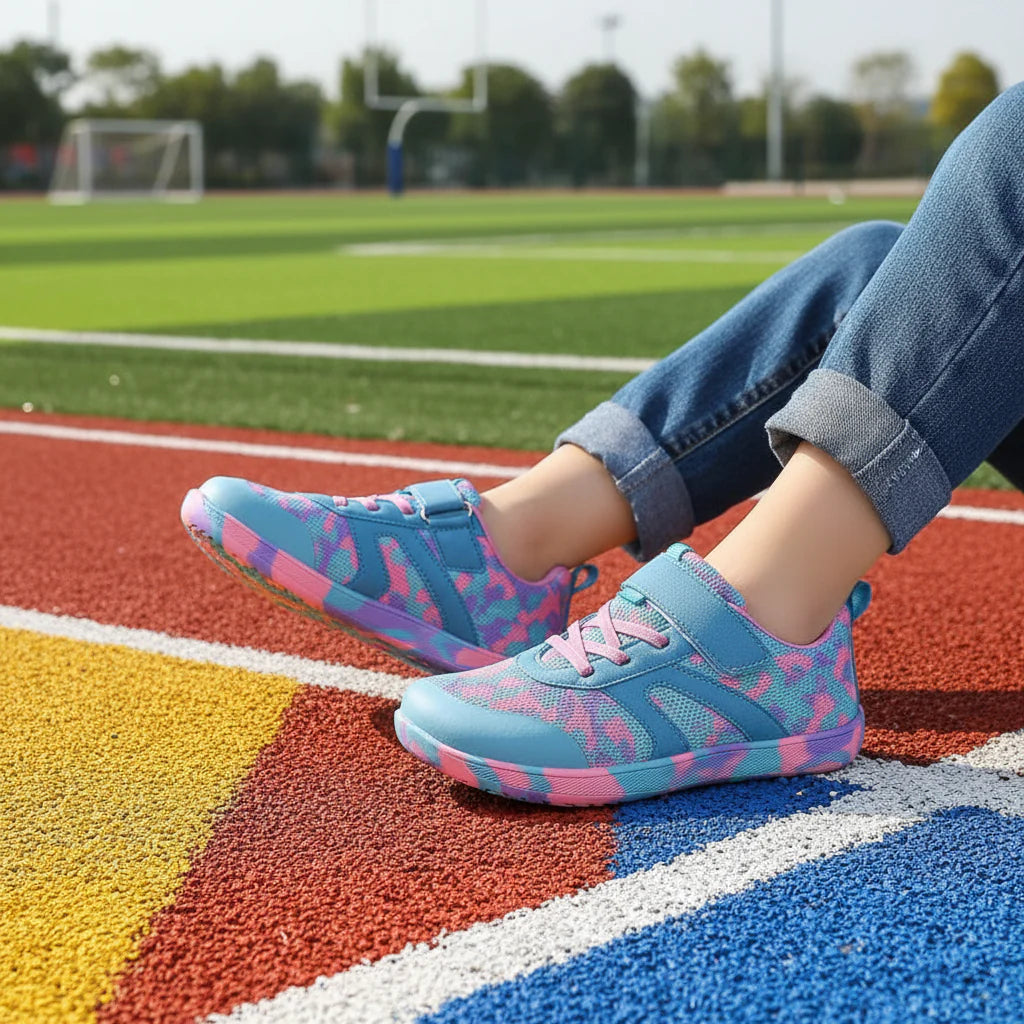 RunCoast – Frisk og fleksibel – sklisikker barfotsko for barn