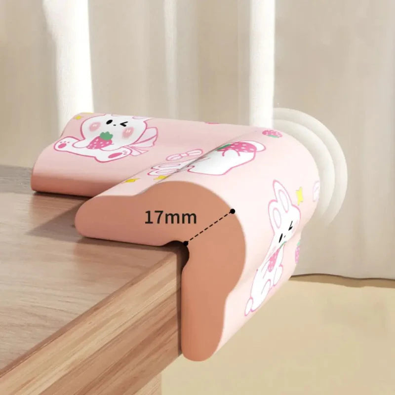 Desk Edge Guard Set – Sikkert og mykt – Hjørnebeskyttelse (sett med 5 stk.)