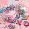 DIY Crystal Keychain Kit – Kreativt og lekent – Nøkkelring-håndverkssett