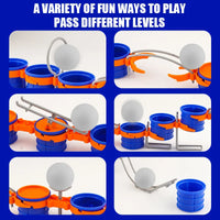 Thumbnail for Cup Jump Ball Game – Aktivt og interaktivt – Puff Ball selskapsspill