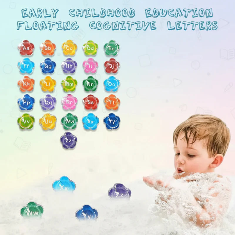 BubbleAlphabet – Mykt og lærerikt – Vannbokstaver