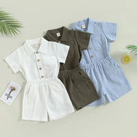 Thumbnail for Mini Fashion – Tøff og stilig – Completo da neonato in cotone