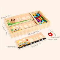 Thumbnail for AlphaPuzzle – Lære engelske ord – Trepussel for staving