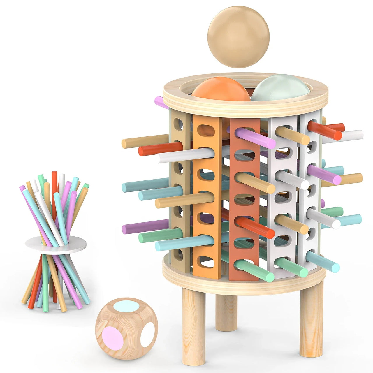 Balance Tower™ – Stable og telle – Tenkespill i tre
