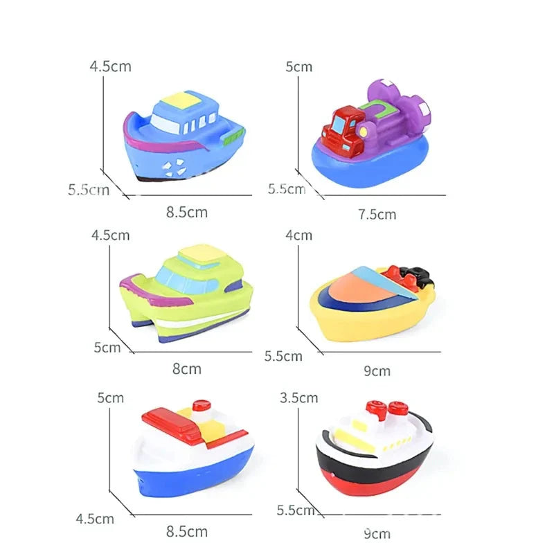 Bath Boat Set™ – Plaskende moro i badekaret - Lekebåter