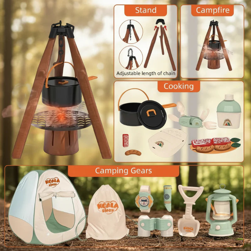 Kids Camping Adventure – Eventyrlig og interaktivt – Campingutstyr