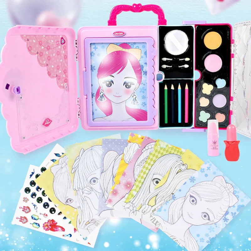 Glam Draw - Fantasi & moro – sminkesett