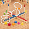 Montessori Ring Toss Game – Aktivt og lærerikt – Ringkastingslek