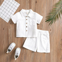 Thumbnail for Mini Fashion – Tøff og stilig – Completo da neonato in cotone