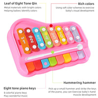 Thumbnail for Tiny Tunes Set™ – Moro med lyd og musikk - Xylofon og piano for barn