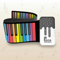 Thumbnail for Roll-up Piano Keyboard – Kreativt og lærerikt – sammenleggbart piano