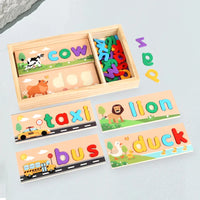 Thumbnail for AlphaPuzzle – Lære engelske ord – Trepussel for staving