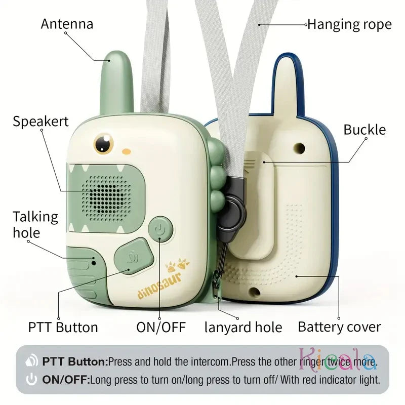 Dino Talk - Eventyr og moro - Dino Walkie-Talkies