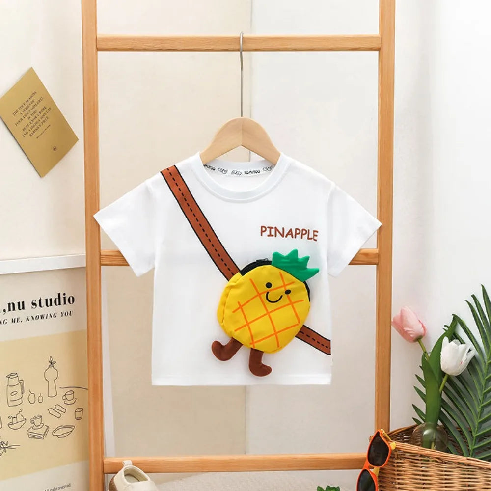 Mini Fashion™ - Tøff t-skjorte - Fruktig moro