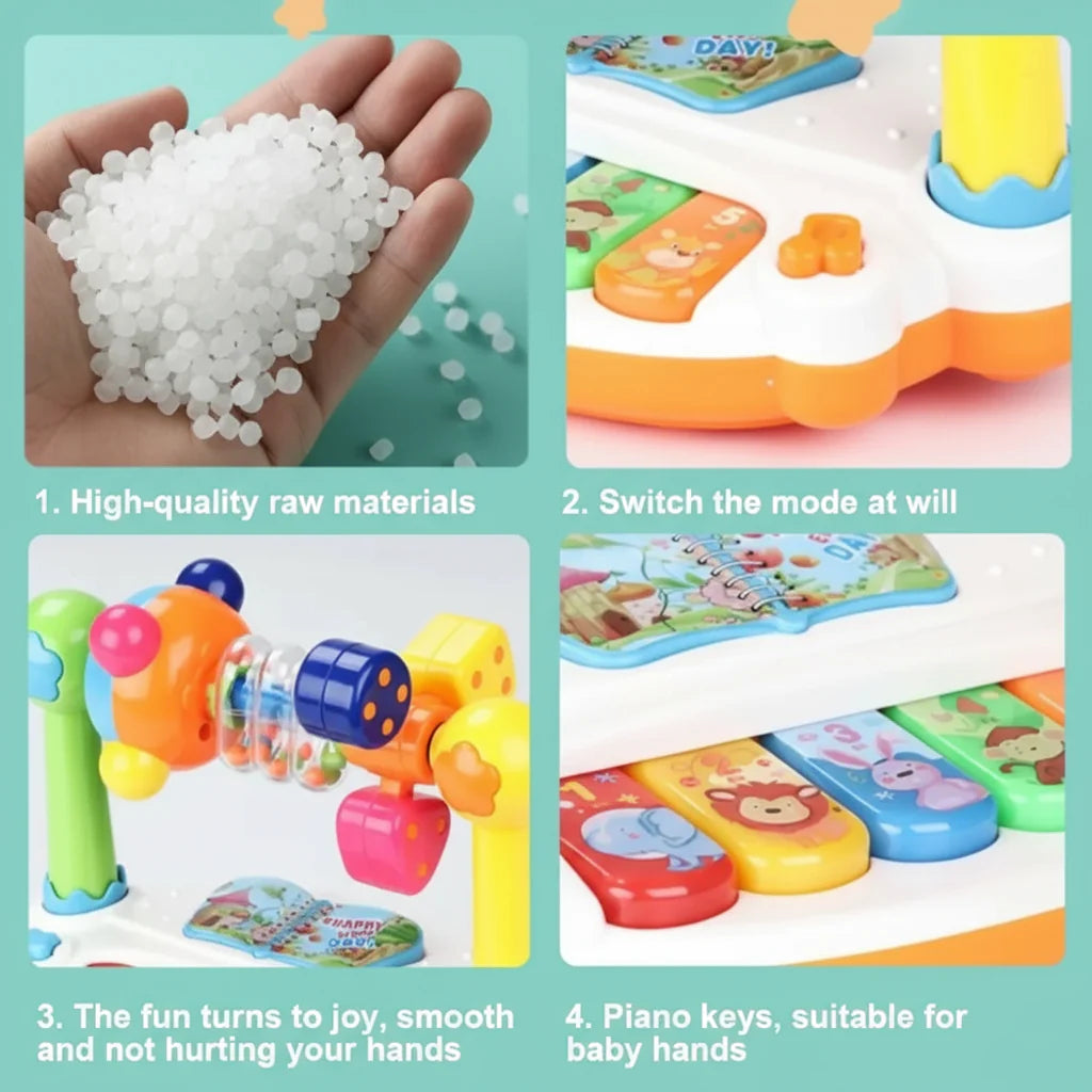 SmartSound – Musikk og lys – Dreiebar leketøypiano