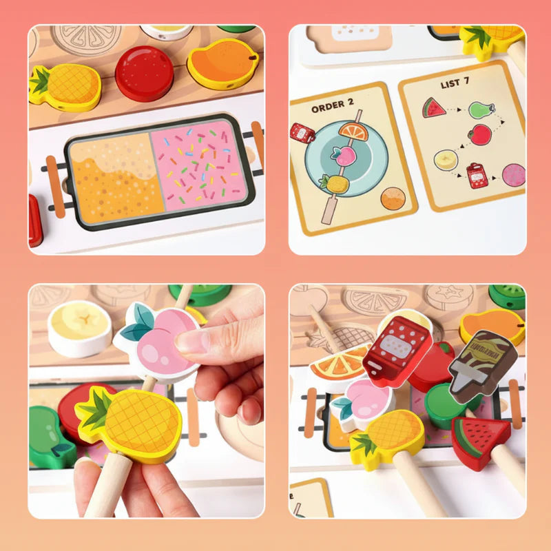 HarvestPlay – Kreativt og lærerikt – Fruktsorteringssett
