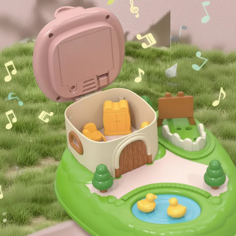 Magnetic Princess Castle – Kreativt og magisk – magnetisk dukkehus-lekesett
