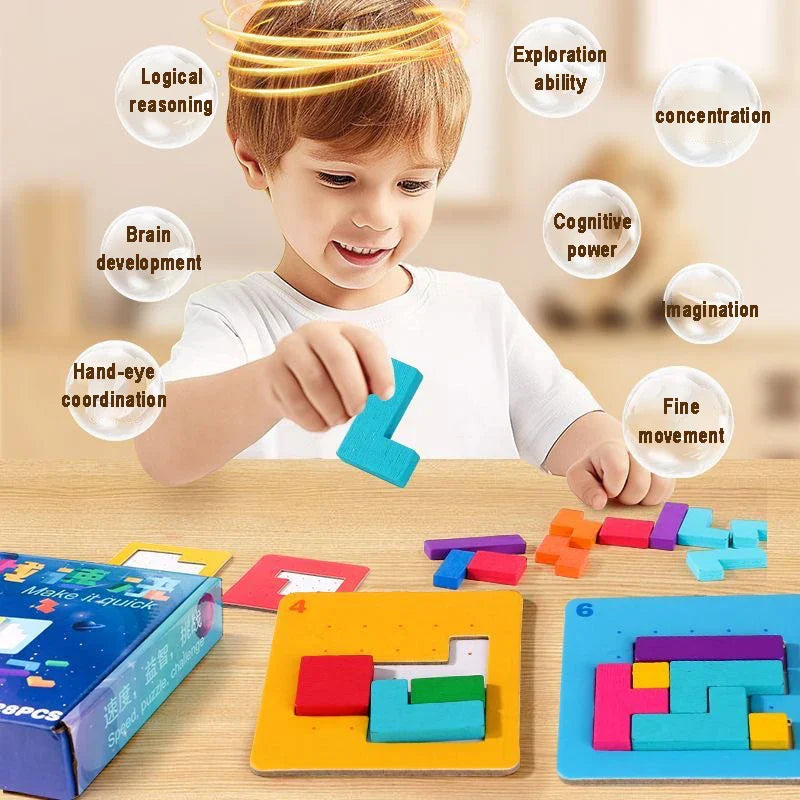 Tangram Puzzle™ - Hjernebryter - Tenk puslespill