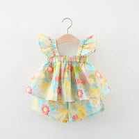 Thumbnail for Mini Fashion™ - Sommerblomster Chic - Sommerkjole med pionmønster