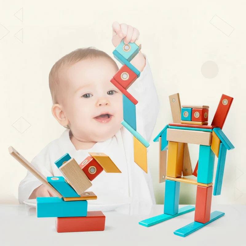 MagPlayer – Kreativt og motorisk – DIY magnetiske treklosser