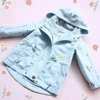 Thumbnail for Girls Windbreaker Jacket – Lett og stilig – barnejakke