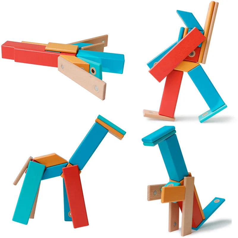 Stick & Snap™ – Magnetisk magi – Magnetiske konstruksjonsleker