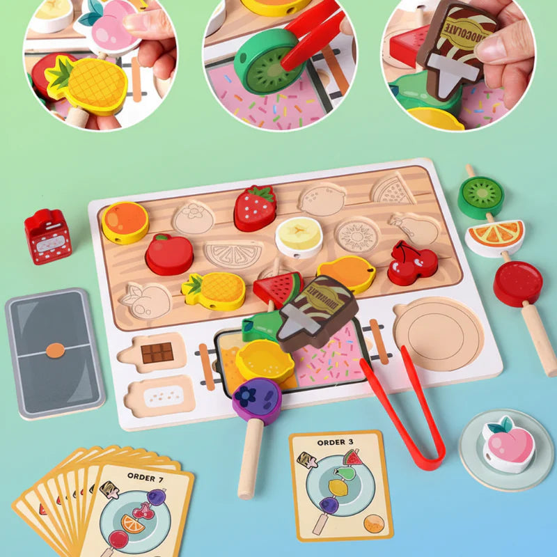 HarvestPlay – Kreativt og lærerikt – Fruktsorteringssett