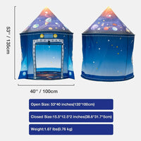 Thumbnail for Rocket Ship Tent™ – Pop-up telt – Eventyr i verdensrommet