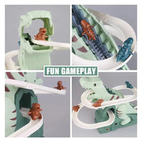 Thumbnail for Dino Slide – Mini berg-og-dal-bane moro - Dino-sklie