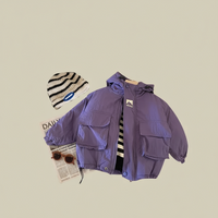 Thumbnail for LiloWear – Vindtett og vannavstøtende – Barnejakke med hette