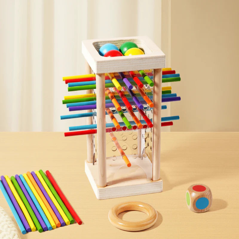 Wooden Stick Battle Game – Tenkning & Interaktivt – Strategisk brettspill