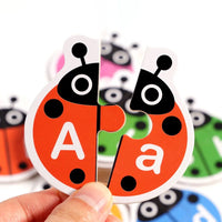 Thumbnail for Wooden Letter Matching Game – Læring og lek – Alfabetpuslespill