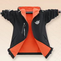 Thumbnail for Reversible Kids Jacket – Vanntett og vindtett – Lett jakke