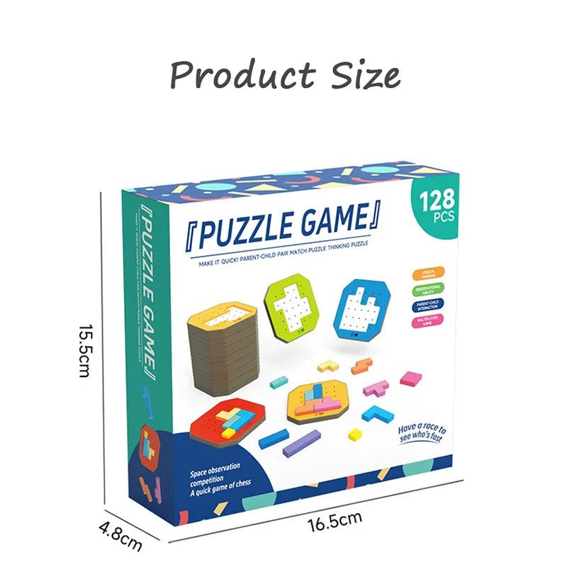 Logic Blocks™ – Farge og kreativitet – Geometriske puslespill