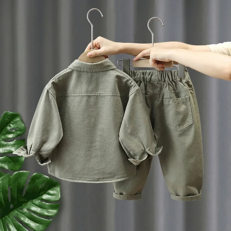 Mini Fashion™ - Mykt og behagelig - 2-delt høstsett