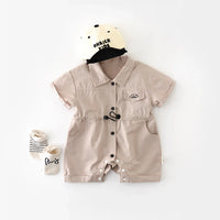 Thumbnail for Mini Fashion - Tøff og sommerlig - Baby Jumpsuit