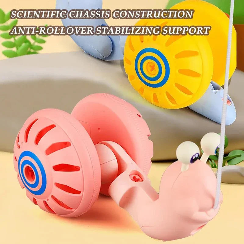 Snail Toy™ - Snegler på farten - Leke med tau