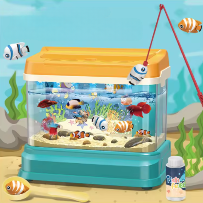Aqua Friends – Lære og leke – Fiskespill Akvarium